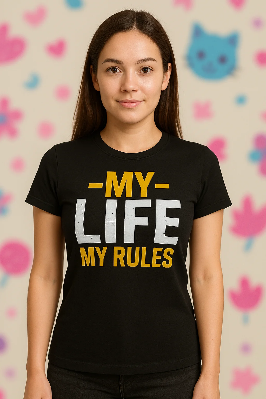 Camiseta "MY LIFE, MY RULES" - Actitud que Impone
